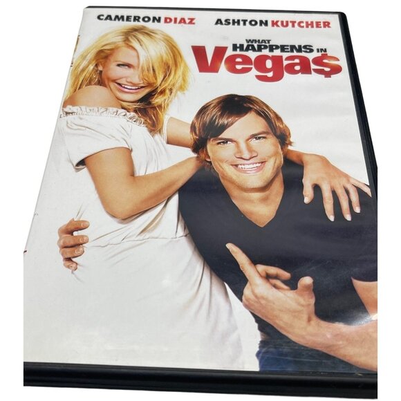 What Happens in Vegas DVD Cameron Diaz Ashton Kutcher copyright 2008 Twentieth C - Picture 1 of 3